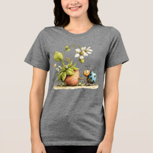 いちごの虫 トライブレンドTシャツ