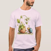 いちごの虫 Tシャツ (正面)