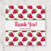 いちごの誕生日パーティー フェイバータグ (正面)