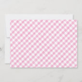 いちごの誕生日ベリーマッチフォトサンキュークード 招待状 (裏面)