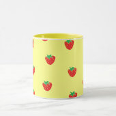 いちごの黄色 マグカップ (中央)