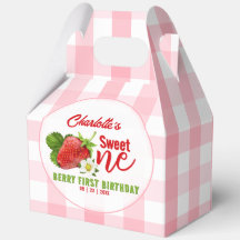 いちごの1歳の誕生日