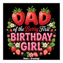 いちごの1歳の誕生日おめでとう パパから愛娘へのプレゼント