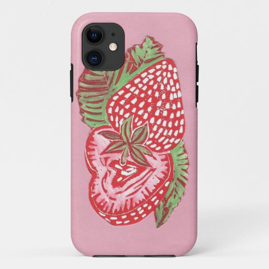 いちごのiPhone 5/5sの場合 Case-Mate iPhoneケース (裏面)