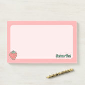 いちごアイコンのメモ ポストイット (デスク)