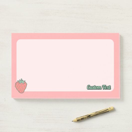 いちごアイコンのメモ ポストイット (デスク)