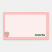 いちごアイコンのメモ ポストイット (正面)