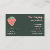 いちごアイコン名刺 名刺 (正面)