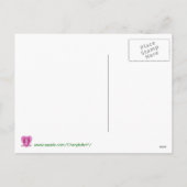 いちごイースターの卵はがきを持っている シーズンポストカード (裏面)