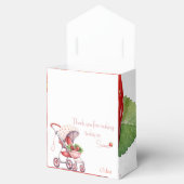 いちごエレガントの赤ちゃんシャワー フェイバーボックス (オープン)