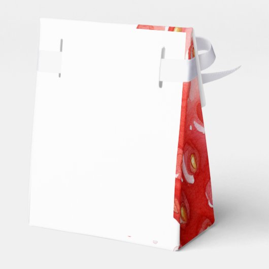 いちごエレガントの赤ちゃんシャワー フェイバーボックス (裏面サイド)