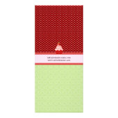 いちごカップケーキベーカリーメニュー価格表 ラックカード (裏面)