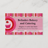 いちごカップケーキベーカリー名刺 名刺 (正面)