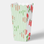 いちごカラフルと緑のストライプ誕生日 フェイバーボックス (裏面)