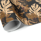 いちごカラフル：水彩ピンクエンドウ ラッピングペーパー (ロールコーナー)