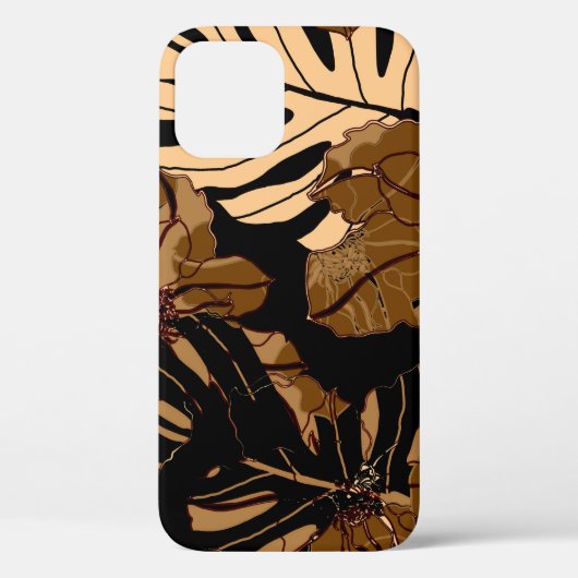 いちごカラフル：水彩ピンクエンドウ Case-Mate iPhoneケース (裏面)