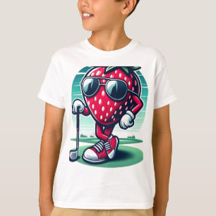 いちごクールゴルファー! – 漫画ストロベリーゴルフ Tシャツ
