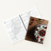 いちごケーキレシピ本 ノートブック (内部)