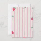 いちごサンクスベリーマッチ サンクユーカード サンキューカード (裏面)