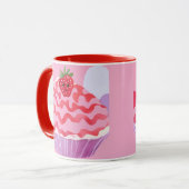 いちごショートケーキ マグカップ (正面左)