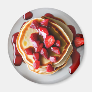 いちごシロップ入りパンケーキ マグネット