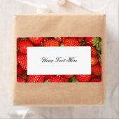 いちごジャムのラベル ラベル (インサイチュ)