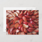 いちごスライス ポストカード (正面/裏面)