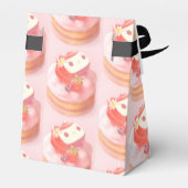 いちごタルトのイラスト フェイバーボックス (裏面サイド)