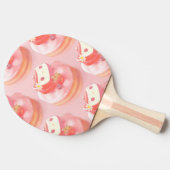 いちごタルトのイラスト 卓球ラケット (横)