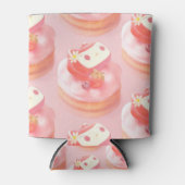 いちごタルトのイラスト 缶クーラー (正面)