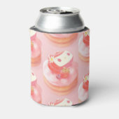 いちごタルトのイラスト 缶クーラー (缶裏面)