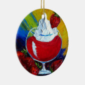 いちごダイキリのオーナメント セラミックオーナメント (右)