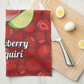 いちごダイキリタオル キッチンタオル (四つ折り)
