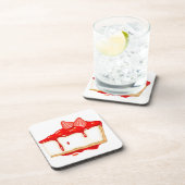 いちごチーズケーキおいしいケーキ コースター (右側)