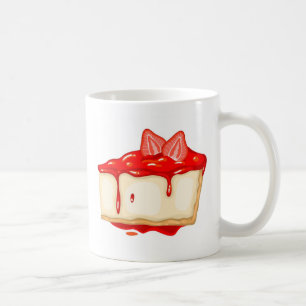 いちごチーズケーキおいしいケーキ コーヒーマグカップ