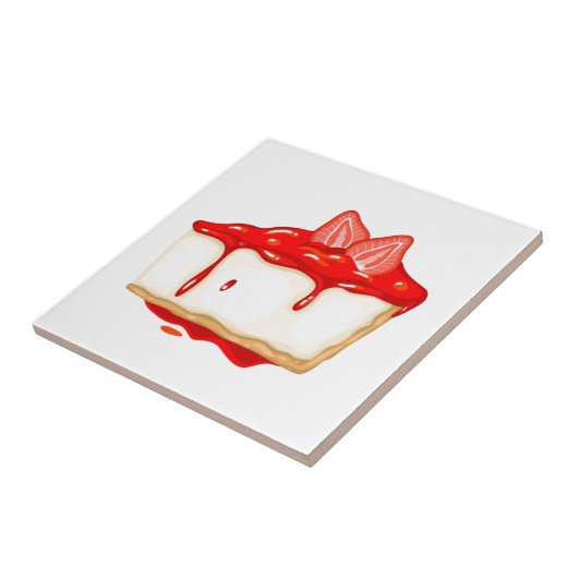 いちごチーズケーキおいしいケーキ タイル (側面)