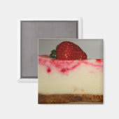 いちごチーズケーキ磁石 マグネット (正面/裏面)