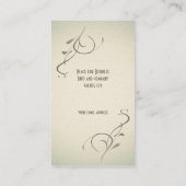 いちごハート(ベーキング/シェフ/ケーキ飾り) v2 名刺 (裏面)