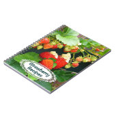 いちごバスケット～レシピ手帳 ノートブック (左側)