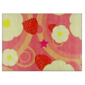 いちごパターン2 カッティングボード (正面)