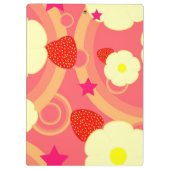 いちごパターン2 クリップボード (裏面)