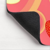 いちごパターン2 マウスパッド (コーナー)