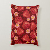 いちごパターン2 2 アクセントクッション (裏面(縦))
