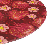 いちごパターン2 2 カッティングボード (角)