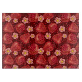いちごパターン2 2 カッティングボード (正面)