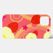 いちごパターン2 Case-Mate iPhoneケース (裏面 (横))