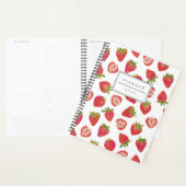 いちごパーソナライズされたパターン2023 プランナー手帳 (ディスプレー)