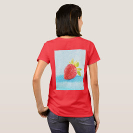 「いちごフルーツ」かわいい写真。買今 Tシャツ
