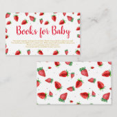 いちごベビー帳 エンクロージャーカード (正面/裏面)