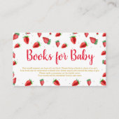 いちごベビー帳 エンクロージャーカード (正面)